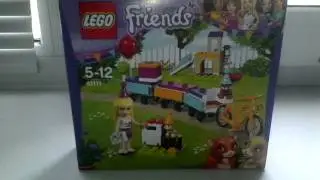 Открываем набор LEGO Friends День рождения: велосипед!!