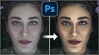 Schnelle Methode für einen Goldenen & Warmen Hautton | Photoshop Tutorial