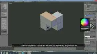Modeling marmelab logo with Blender