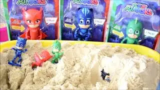 Learn Colors With Colored Jelly - kids PJ Masks Toys