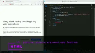 HTML 10 - picture, source element and favicon