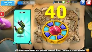 40 Amulets in Feb 2025 Treasure Hunt Event-Dragon Mania legends | Arena Battle season 48 | DML