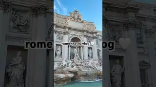 rome is so special 🇮🇹🤍 #italy #rome #vatican #colloseum #trevifountain #trastevere #eurosummer
