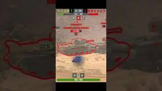 one shot #top #crash #shorts #wot #wotblitz #танксблиц #топ #вбр