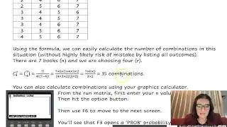 3.3 Combinations