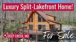 Split-Lakefront Home for Sale at Deep Creek Lake, MD