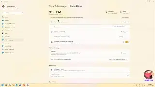 Turn on Automatic Date and Time Windows 11