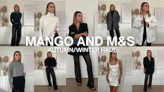 MANGO AND MARKS & SPENCER TRY-ON HAUL | CYBER WEEK BLACK FRIDAY 2022 MUST HAVE ITEMS