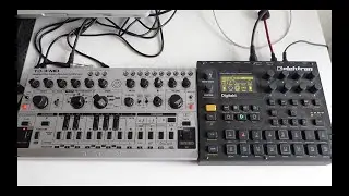 Elektron Digitakt & Behringer TD3-MO