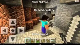 Let's play Minecraft pe 0.10.0 ( part 5)