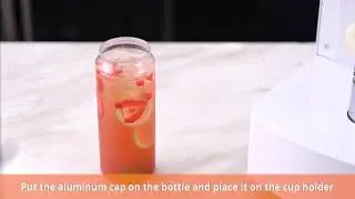 Full automatic cans sealer Machine