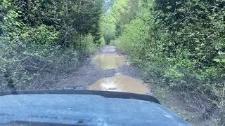 Splashing in the puddles 🛻