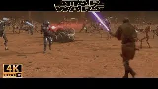Звездные войны - Мейс Винду против Джанго Фетта--Star Wars - Mace Windu vs Jango Fett