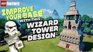 Improve Your Base With This Wizard Tower Design for Lego Fortnite