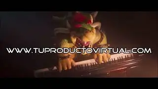 Video invitación de cumpleaños de Mario Bros - Bowser - demo | Personalizada | Voces dobladas