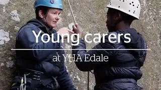 Young carers take a break at YHA Edale