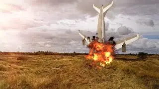 You Don't Want To See This SCARY Nose Dive Plane Crash