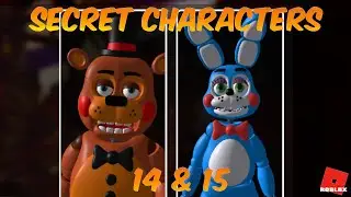 FMR Secret Characters XIV & XV (14 & 15) Plus Toy Animatrinics Gamepass