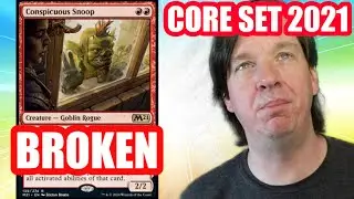 This Card Is So BROKEN - Two Card Instant Win!? - Core Set 2021 Spoiler Included