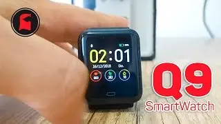 SMARTWATCH Q9: BOM E BARATO!? - Análise e unboxing.