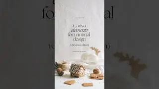 Canva Element Keywords for Christmas Designs | Aesthetic Design | Canva Tips #shorts