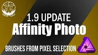 Affinity Photo 1.9 Update Brushes from Pixel Selection