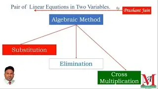 Pair of Linear equation in two variables|| part 4|| Class 10|| Chapter 3