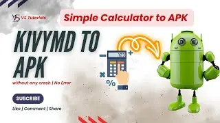 Convert Simple KivyMD Calculator to APK Like a Pro, No Crashes | No Error