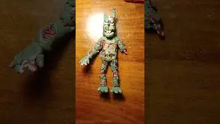 Леплю Скрап Трапа из фнаф 6 из пластилина . Scrap Trap from plasticine from fnaf 6