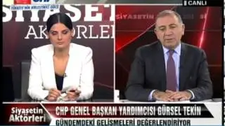 Gürsel Tekin Bugün Tv'nin yayın konuğu oldu