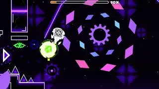проходим изи демон hold on день 2 | Geometry Dash №14