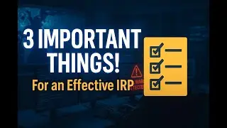 3 Must-Know Tips to Build an EFFECTIVE Incident Response Plan + Free Tools!