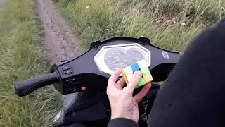 OH while еду на скутере