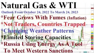 Natural Gas And WTI Crude Oil - Outlook From October 24, 2022 To March 24, 2023