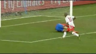 World Cup 2010 *Switzerland vs Spain* - AMAZING!!! Gelson FERNANDES GOAL *SLOW MOTION*