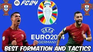 EURO 2024 BEST PORTUGAL Formation, Tactics and Instructions