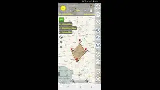 Planimeter test on Android 8.0. Samsung Galaxy S8.