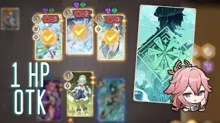 Mondstadt Card is GREAT for Sucrose OTK | Miko Sucrose Venti deck Genshin TCG