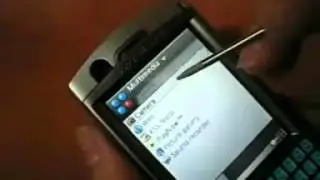 SonyEricsson P990 Menü működése