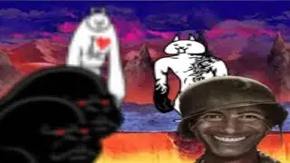 An early game player TRIED beating Crazed Titan stage (Battle cats)