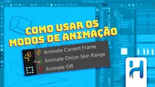 Como funcionam os modos de animação no Toonboom - Dica rápida