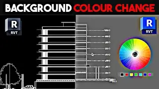 Change Revit Background  colour In Hindi | Revit Dark Mode Setting Toturial | Architecture lab