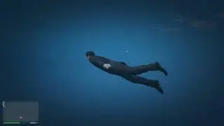 Grand Theft Auto V -  Gameplay  Swimming with Shark  And Wasted - Gameplay   (PC HD) [1080p]