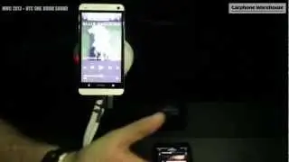 HTC One - Boom Sound Demo at the Mobile World Congress