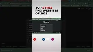 Top 5 Free PNG Websites of 2023 #Shorts