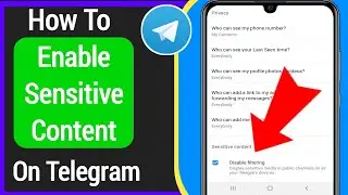 How To Enable Sensitive Content on Telegram -Android/ios | fix telegram can't be displayed