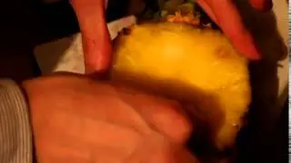 Кальян на фруктовой чаше   Hookah on a fruit bowl