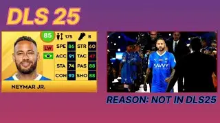 Players Not In Dream League Soccer 2025 ! Neymar junior . Firmino,Koulibaly