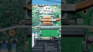 Asus X409 internal view