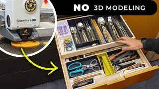 Organize your Home with 3D Printing // No 3D Modeling Required